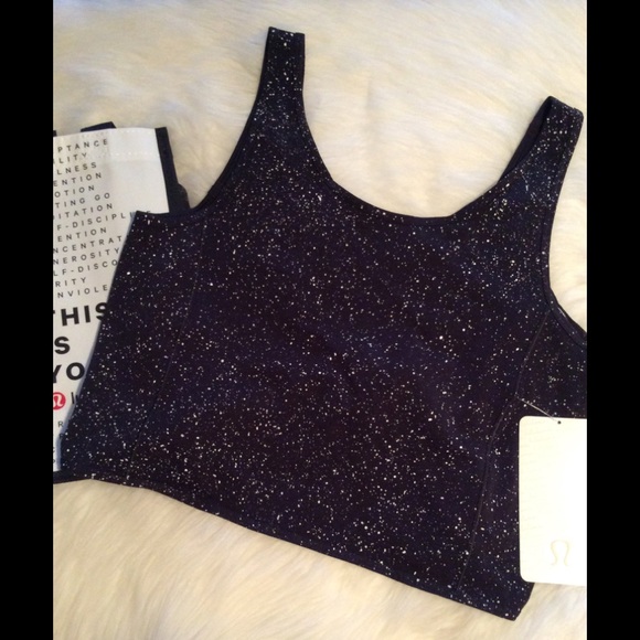 Lululemon It's A Tie Tank ( Splatter Dye Black) - Picture 5 of 6
